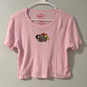 Powerpuff Girls Pink Crop Top